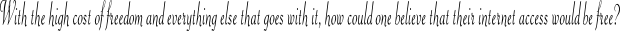 Free Internet Access
